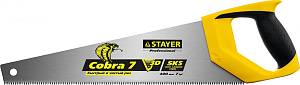 STAYER 7 TPI, 400мм, ножовка универсальная COBRA-7 GX700 15135-40