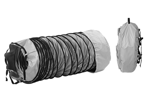 Комплект: рукав гибкий из ПВХ (O300 мм, длина 6 м), сумка и фиксирующий ремень для теплогенераторов 02AC562