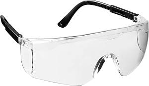 STAYER PRO-7, открытого типа, монолинза с доп. боковой защитой, защитные очки, Professional (2-110461)
