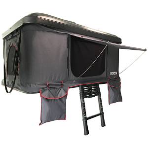 Палатка на крышу автомобиля Mini-box, чёрная Сорокин 33.4