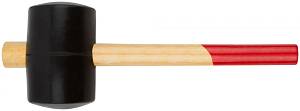 Киянка резиновая, деревянная ручка 90 мм FIT
